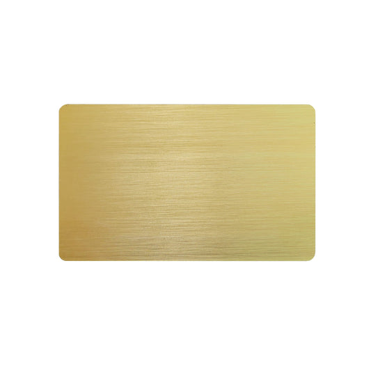 5 Pack NFC Metal Cards - Metal Front & PVC Back, Laser Customizable - 888 Bytes Storage - for Business & Networking