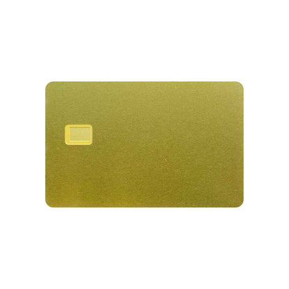 Veetag Premium Blank Metal Credit Cards | For Laser Engraving (5-Pack)