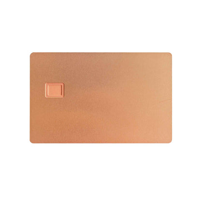 Veetag Premium Blank Metal Credit Cards | For Laser Engraving (5-Pack)