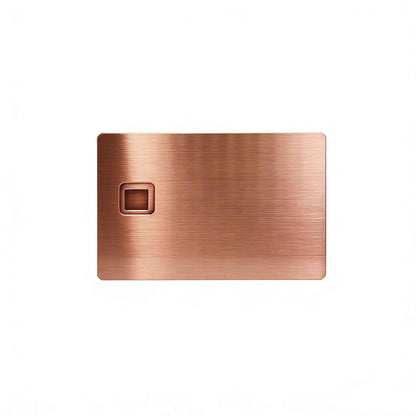 Veetag Premium Blank Metal Credit Cards | For Laser Engraving (5-Pack)
