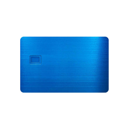 Veetag Premium Blank Metal Credit Cards | For Laser Engraving (5-Pack)