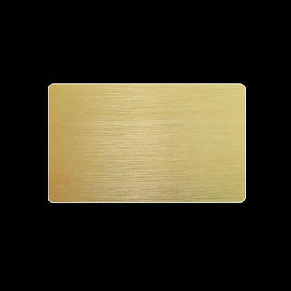 Veetag Premium Beveled Edge Metal NFC Cards | High-Sensitivity NTAG215 Smart Chip