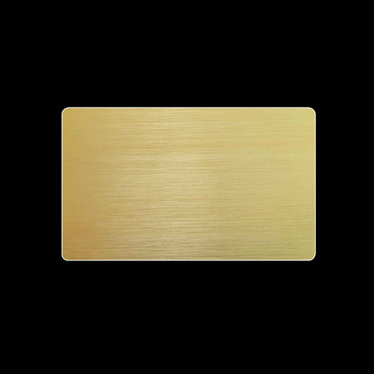 Veetag Premium Beveled Edge Metal NFC Cards | High-Sensitivity NTAG215 Smart Chip