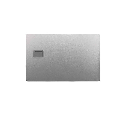 Veetag Premium Blank Metal Credit Cards | For Laser Engraving (5-Pack)