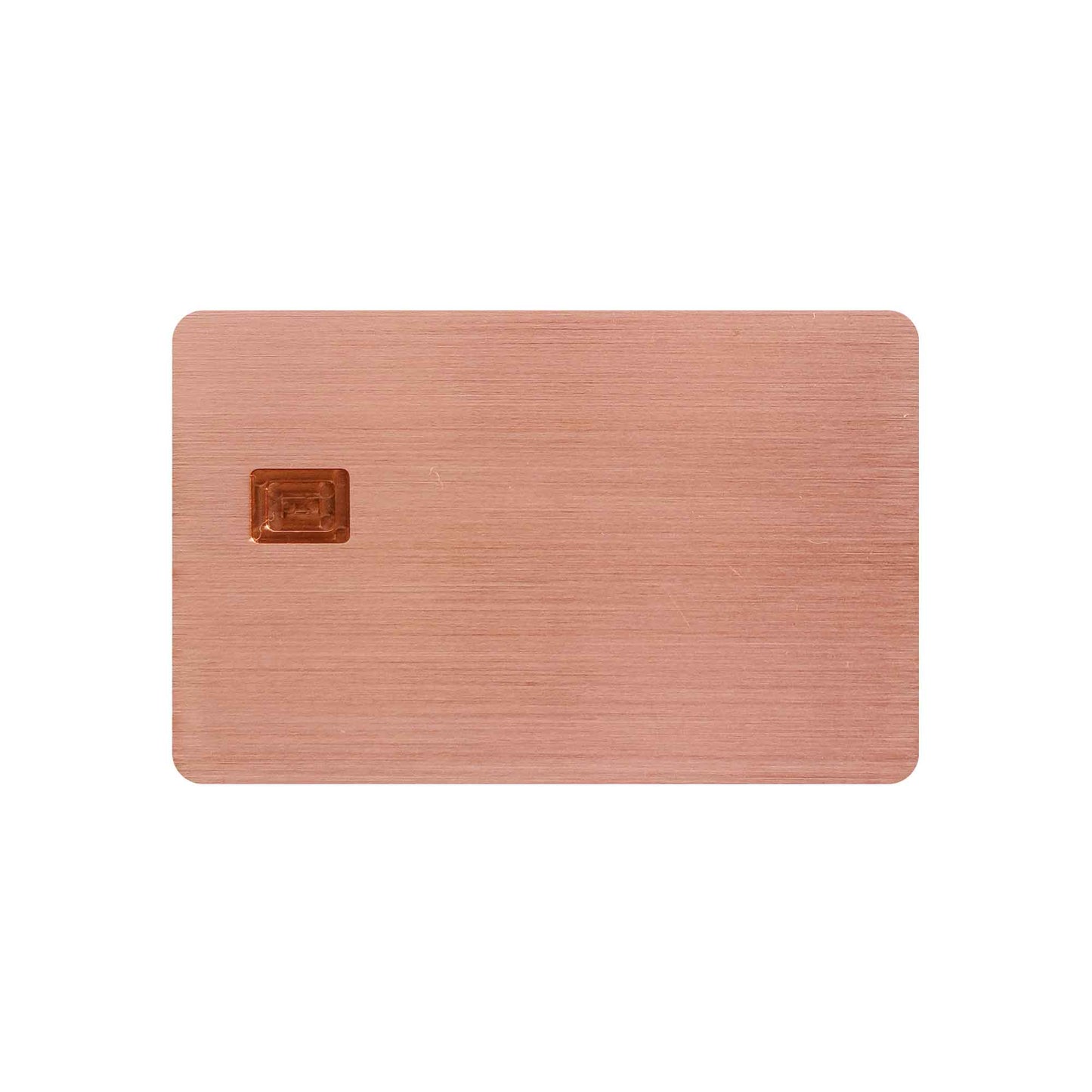 Veetag Premium Blank Metal Credit Cards | For Laser Engraving (5-Pack)