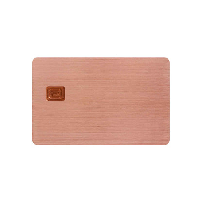 Veetag Premium Blank Metal Credit Cards | For Laser Engraving (5-Pack)