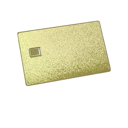 Veetag Premium Blank Metal Credit Cards | For Laser Engraving (5-Pack)