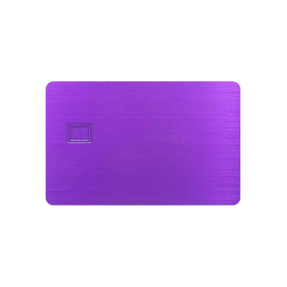 Veetag Premium Blank Metal Credit Cards | For Laser Engraving (5-Pack)