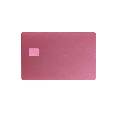 Veetag Premium Blank Metal Credit Cards | For Laser Engraving (5-Pack)